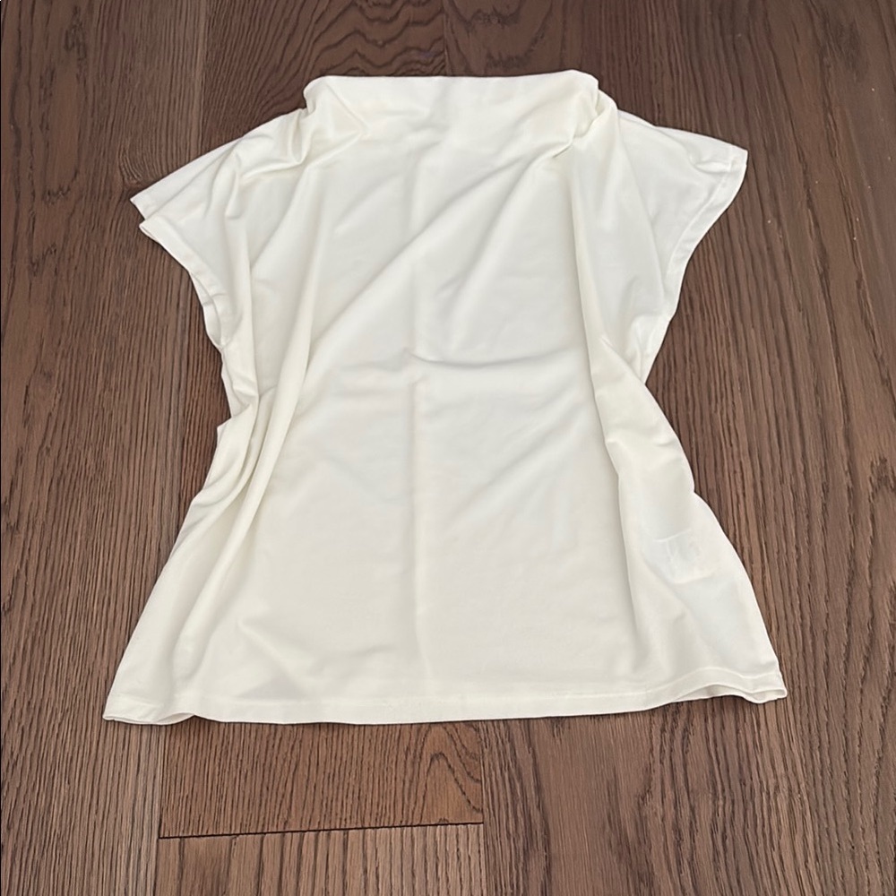 Elegant Cream Women's Top